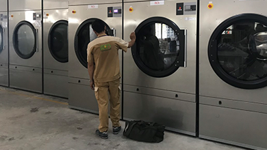 Pan Trading lắp đặt và bàn giao máy giặt công nghiệp tại Bệnh viện Trung Ương Huế