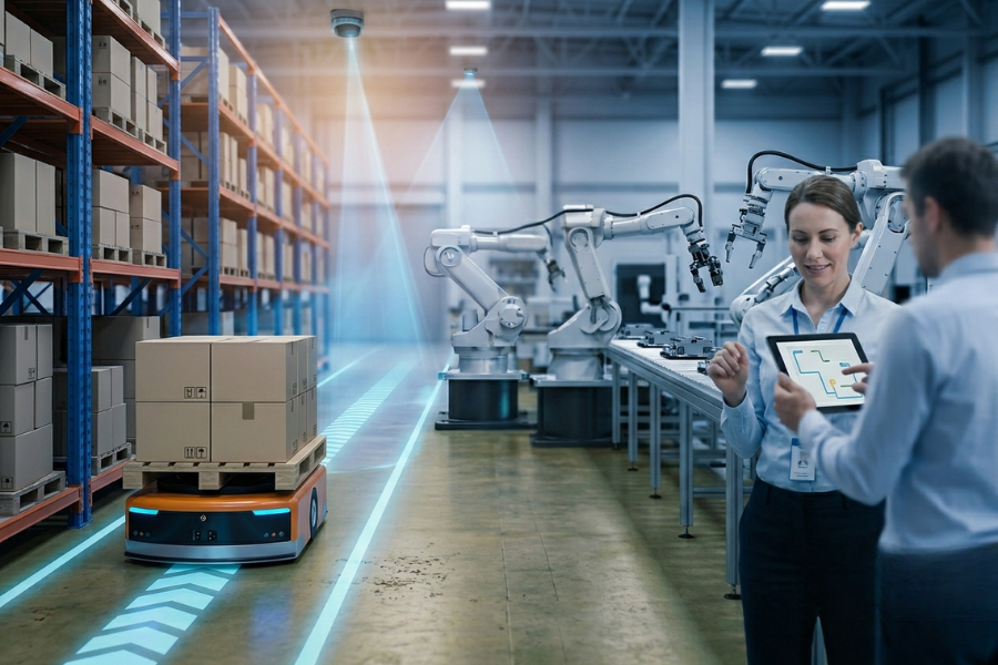 Doanh nghiệp có cần thay đổi hạ tầng khi triển khai robot không?