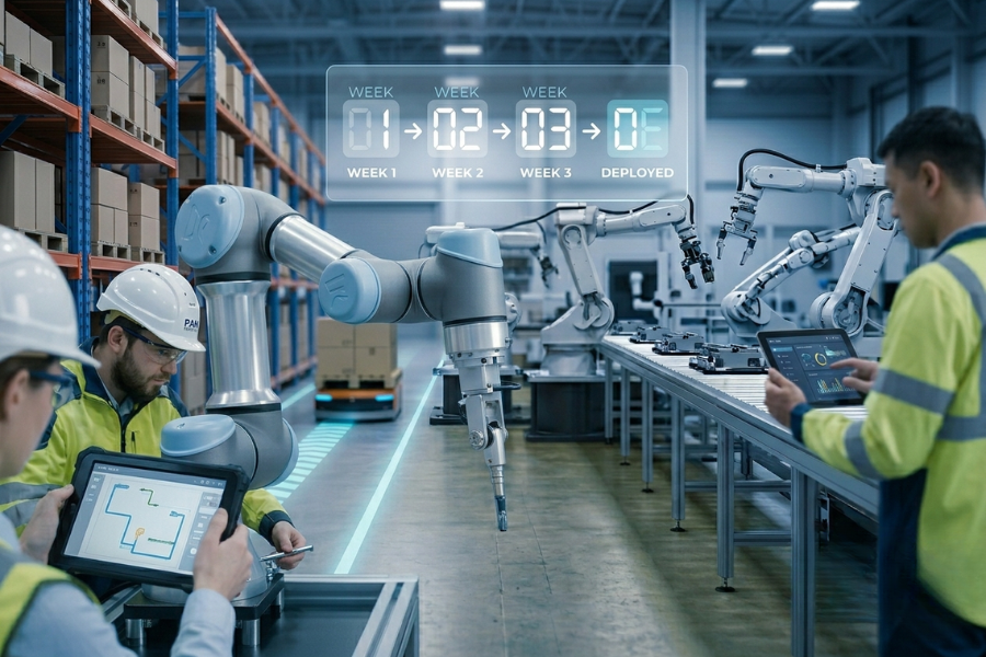 Mất bao lâu để triển khai một giải pháp robot?