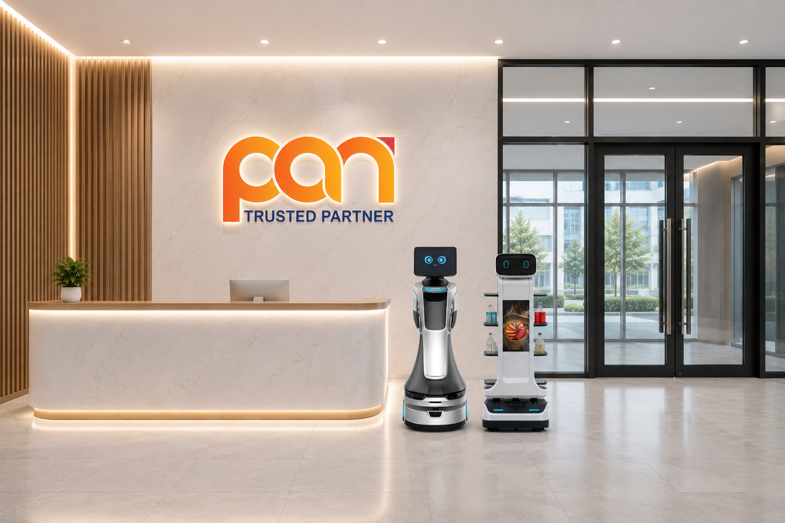 Robot phục vụ hành chính công & dịch vụ khách hàng