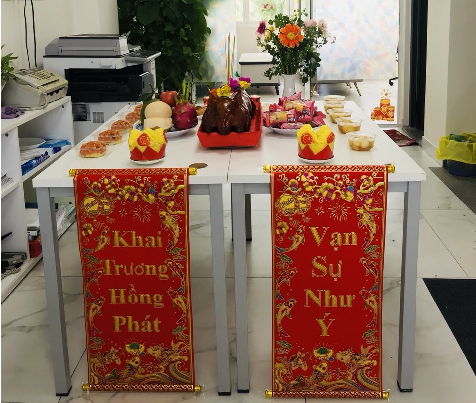 Khai xuân Nhâm Dần tại Văn phòng Pan Trading JSC