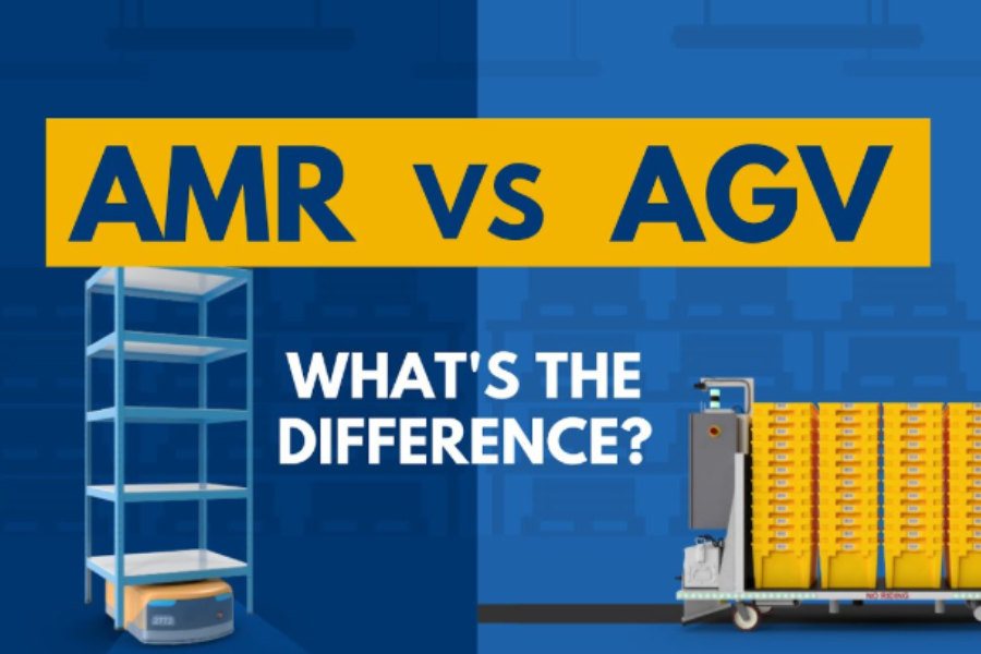Sự khác biệt giữa AGV và AMR – Nên chọn linh hoạt hay ổn định?