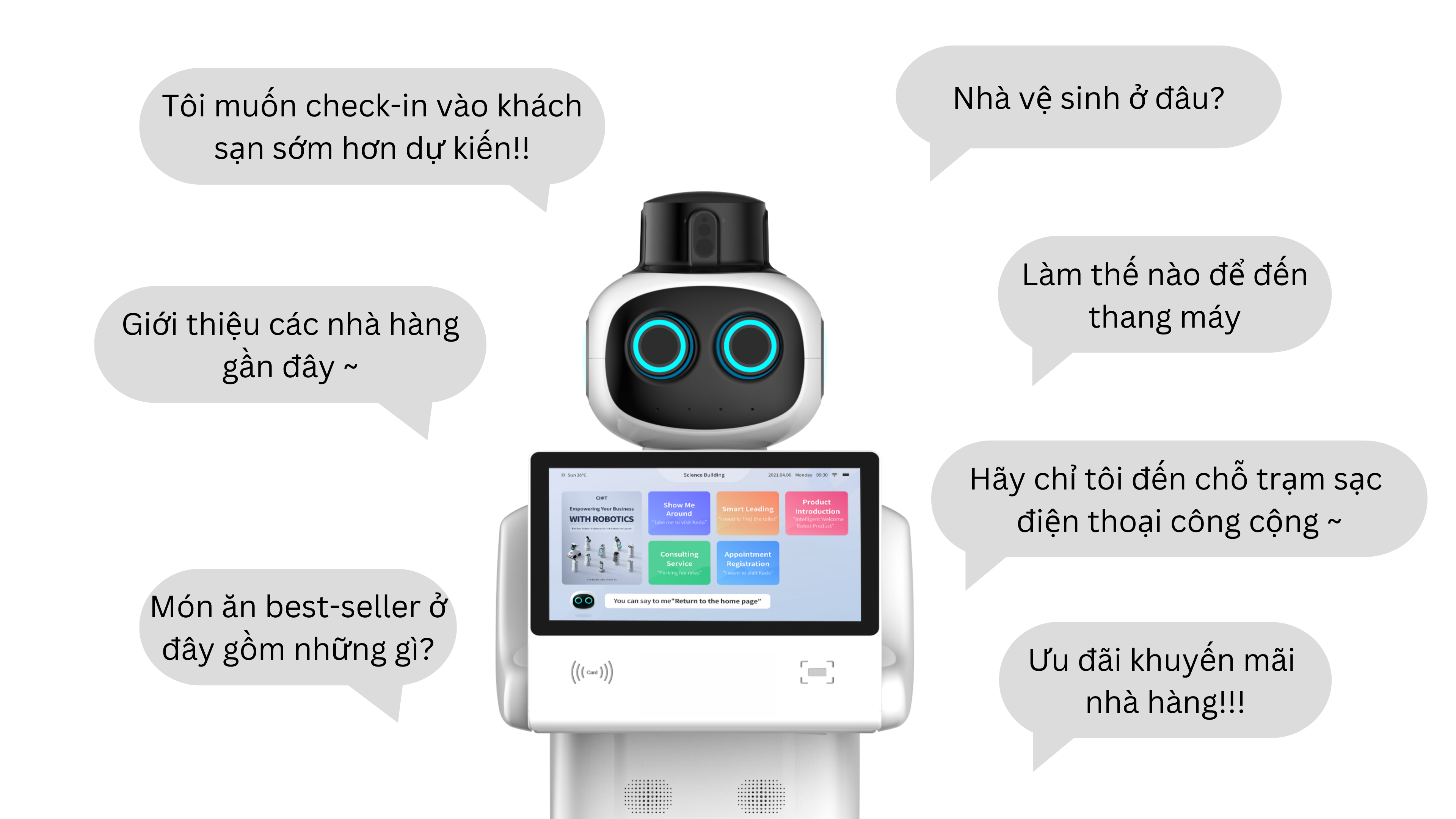 Robot Lễ Tân AI