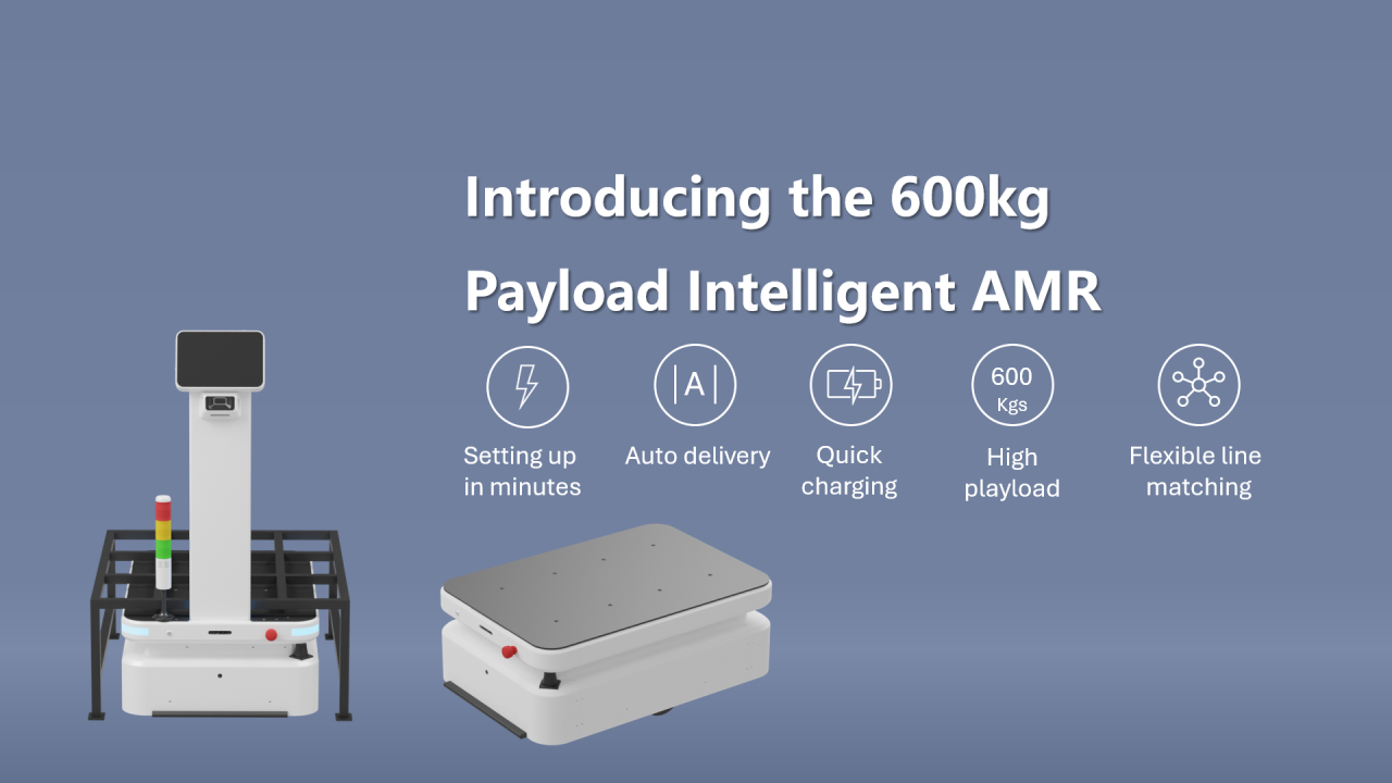 Các loại robot vận chuyển trong nhà máy