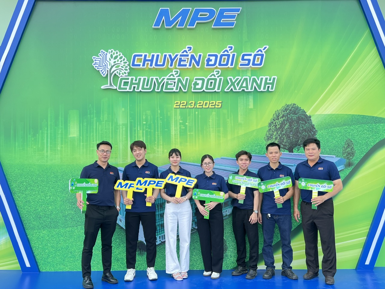 Pan Trading JSC tham gia sự kiện "Chuyển Đổi Số - Chuyển Đổi Xanh" tại nhà máy MPE