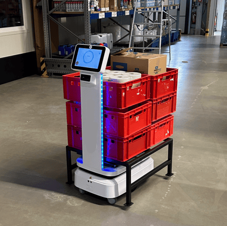 5 Ứng dụng của robot giao hàng trong nhà máy – Doanh nghiệp cần biết!