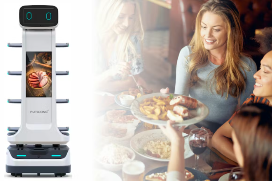 Restaurant Service Robots: Automation Solution to Boost Efficiency & Reduce F&B Costs