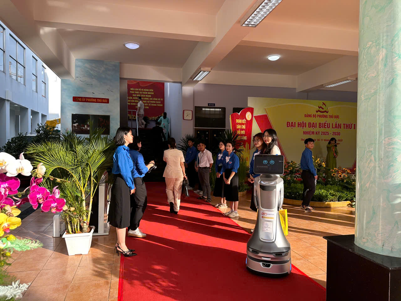 Robot Pan Robotics đồng hành tại Đại hội Đảng bộ phường Thủ Đức lần thứ I, nhiệm kỳ 2025–2030
