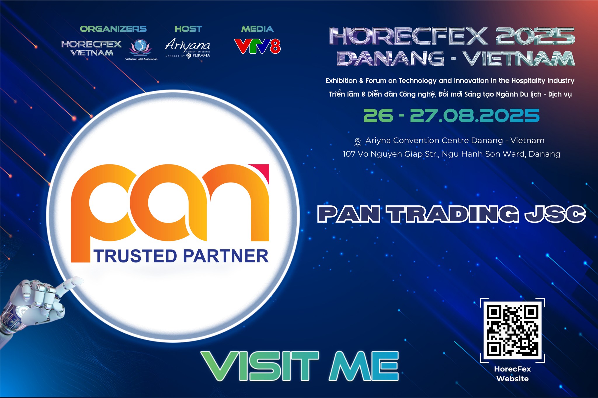 PAN TRADING JSC – NHÀ TÀI TRỢ NGỌC HORECFEX VIỆT NAM 2025