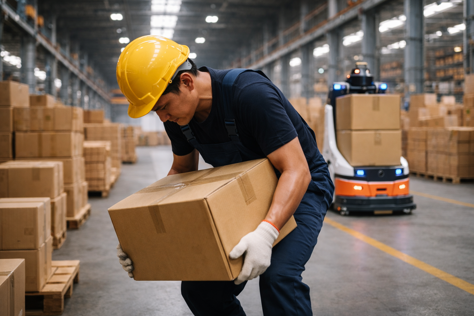 Anh bốc vác… và một buổi chiều không còn phải “gồng”