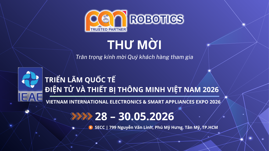 PAN Robotics tham gia IEAE 2026 với robot AI và giải pháp thông minh
