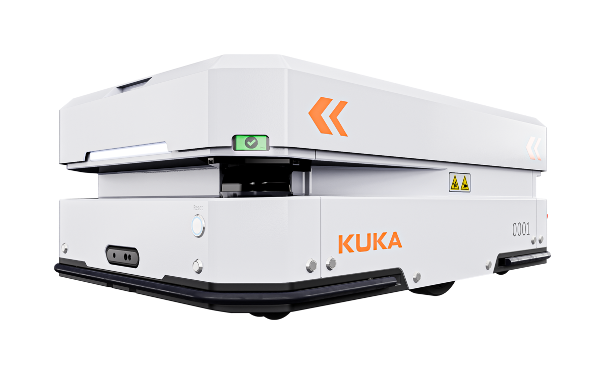KUKA KMP 250P-E-D – Compact AMR for 250 kg Goods Transport