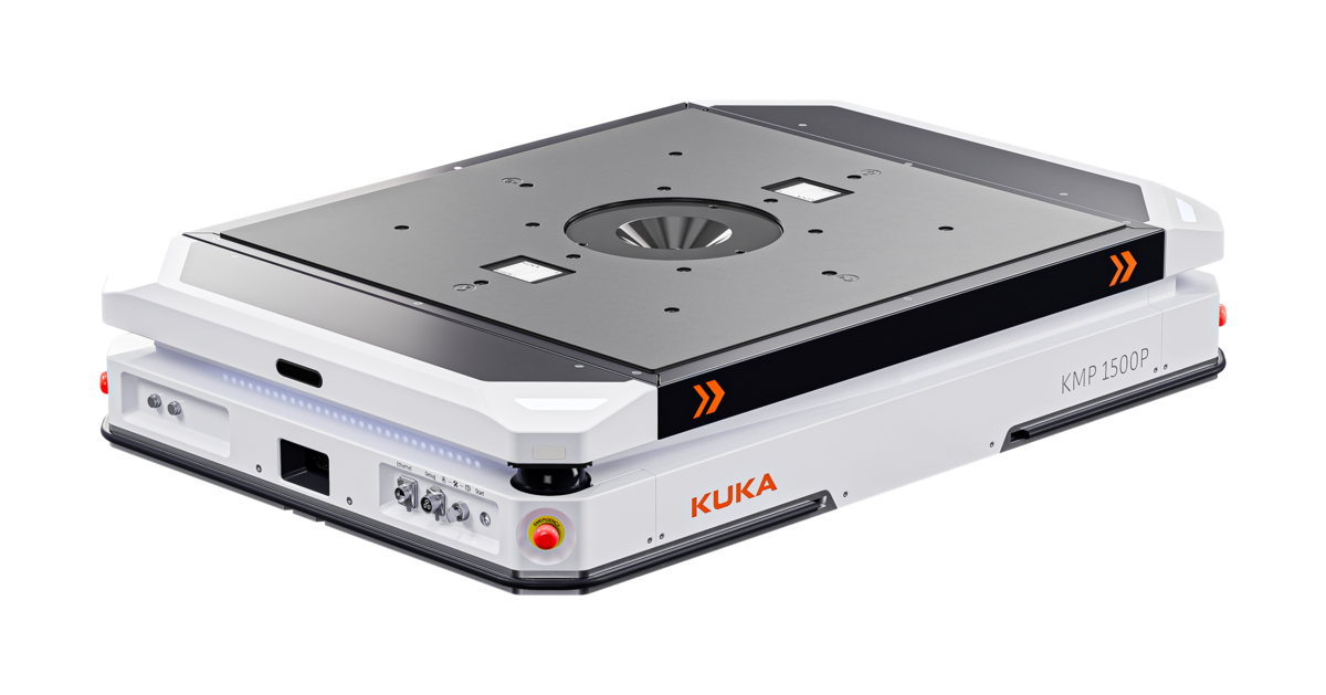 KUKA KMP 1500P-EU-D – AMR for 1,500 kg Material Transport